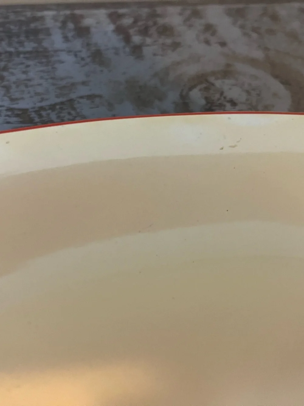 Vintage Homer Laughlin dishes in the Mexicana pattern
